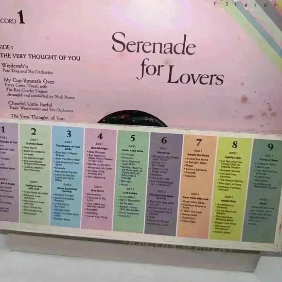 Reader's Digest SERENADE FOR LOVERS 9-Record Box Set / 1969 - Picture 8 of 11